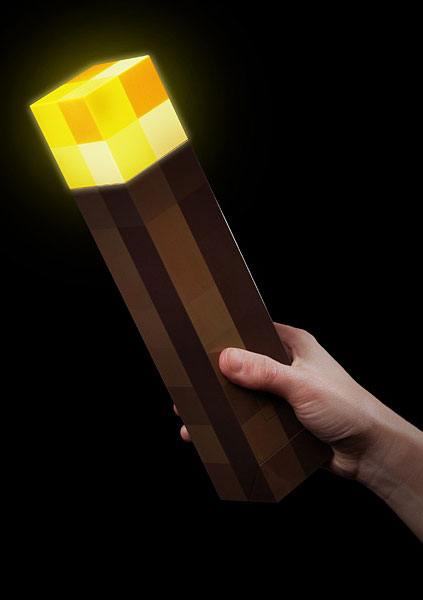 Minecraft Light-Up Torch