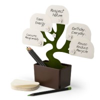 Bonsai Desk Organizer & Memo Holder