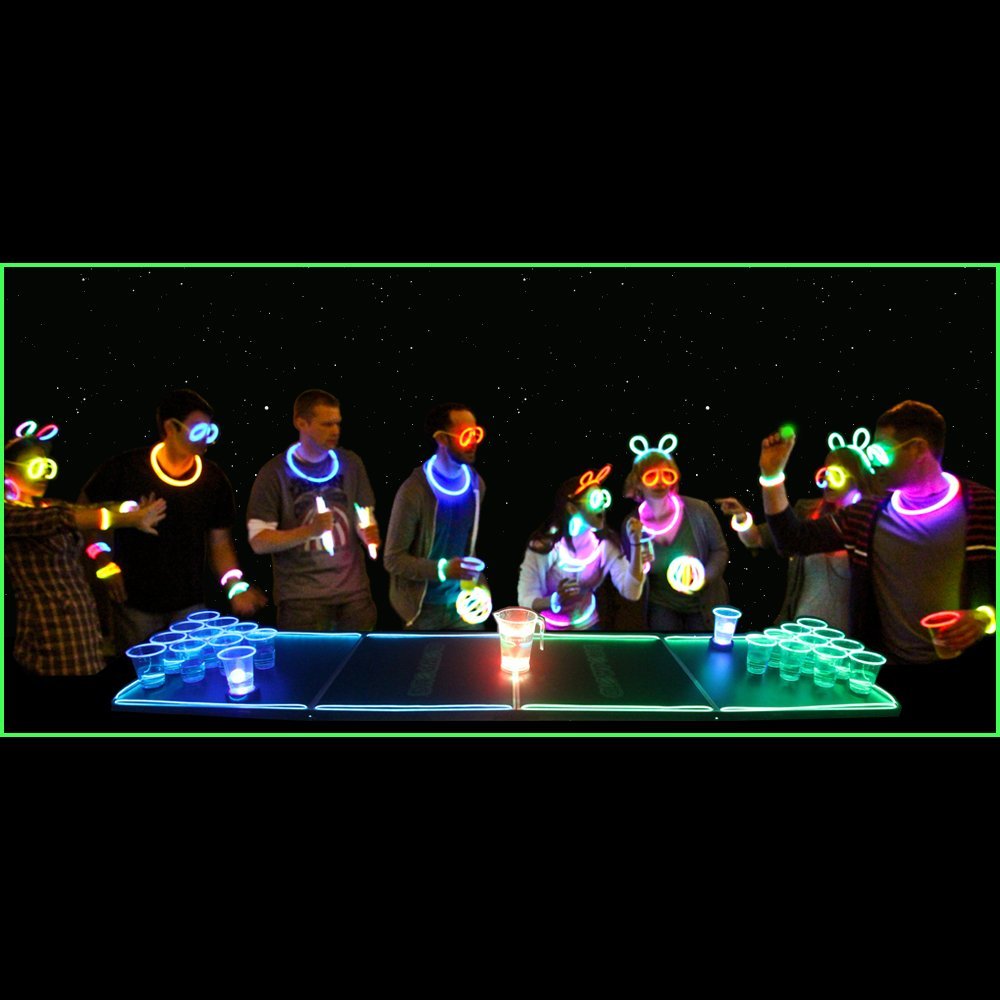 GlowPong Glowing Game Table