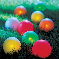 Lighted Bocce Ball Set