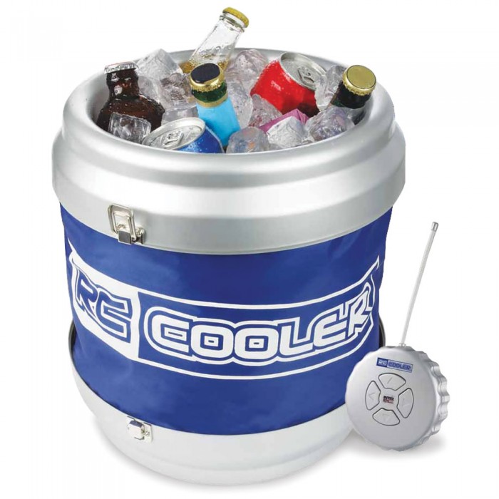 The Remote Controlled Rolling Beverage Cooler Oh My That's Awesome