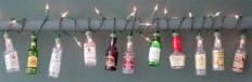 Winetini Recycled Bottle Party Lights
