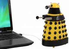 dr who dalek desk protector