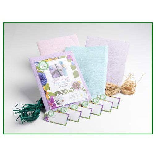 flowering gift wrap