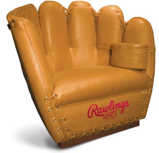 baseball glove chair