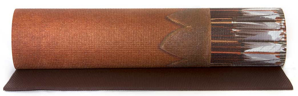quiver of arrows yoga mat