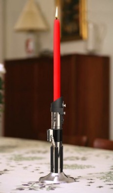 lightsaber candlestick