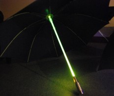 star wars lightsaber umbrella