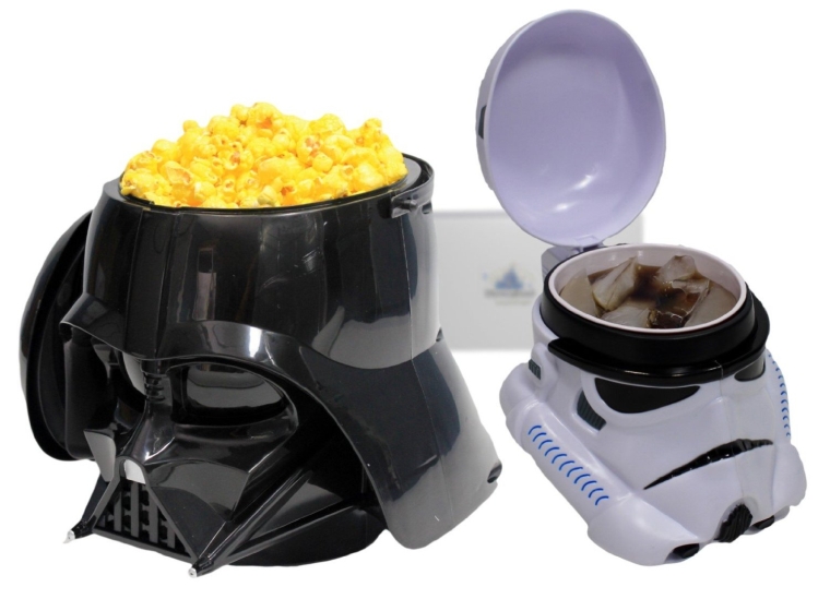 darth vader popcorn stormtrooper drink mug