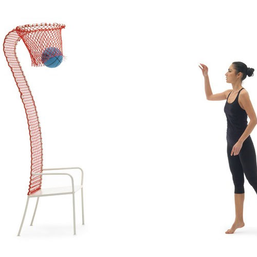 lazy basketball chair