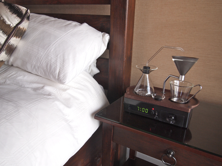 Barista Alarm Clock