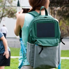 solar powered backpack