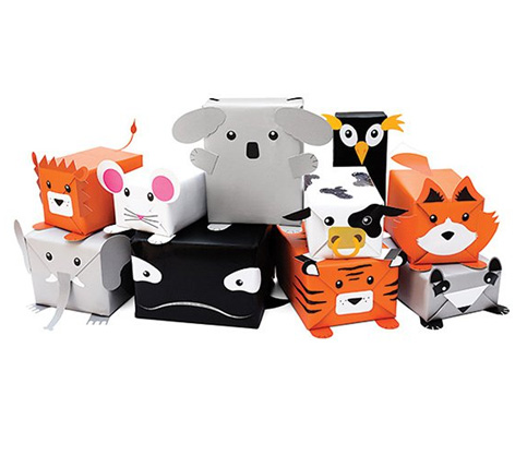 animal gift wrap