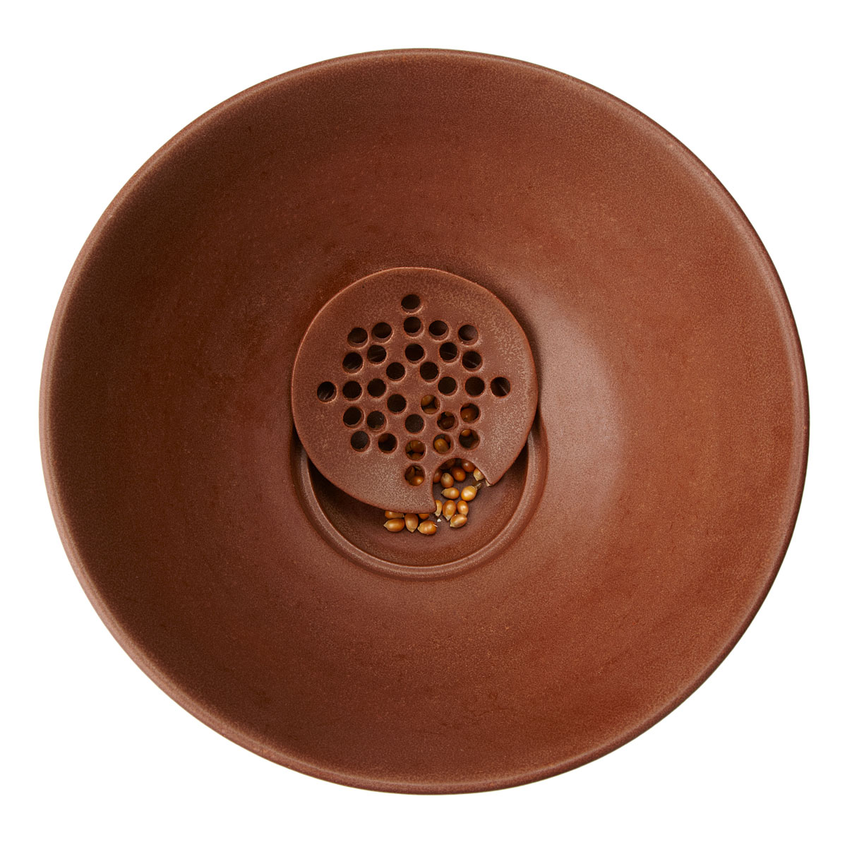 kernel filtering popcorn bowl