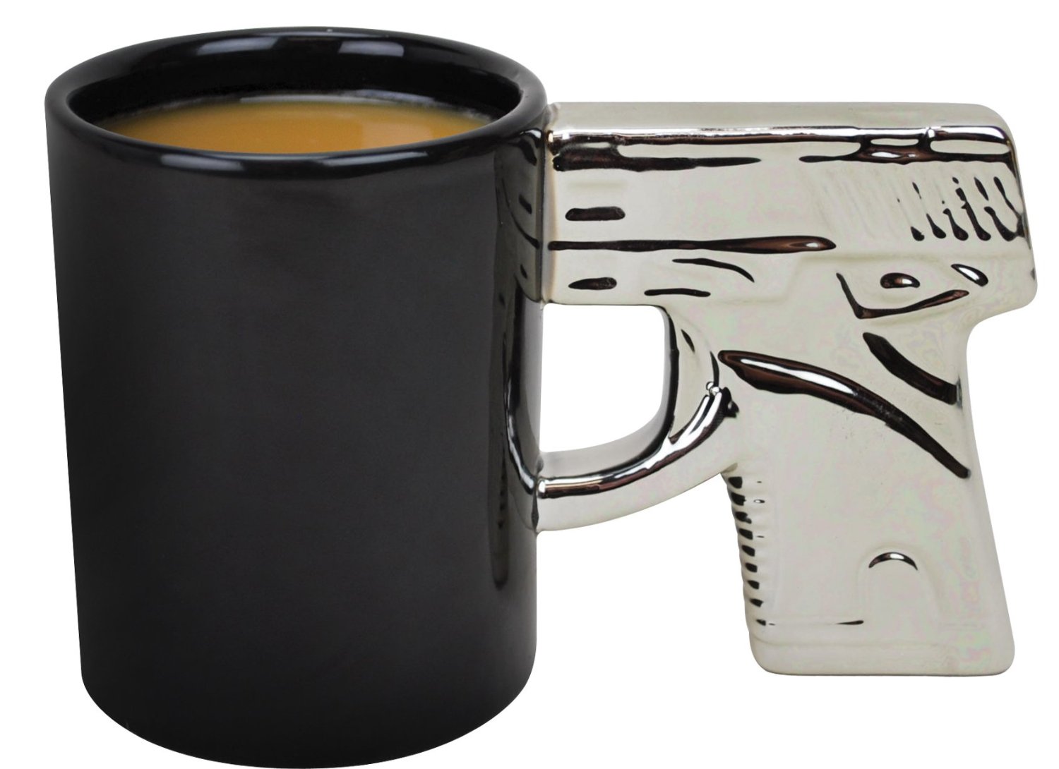 handgun coffee mug
