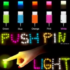 push pin lights