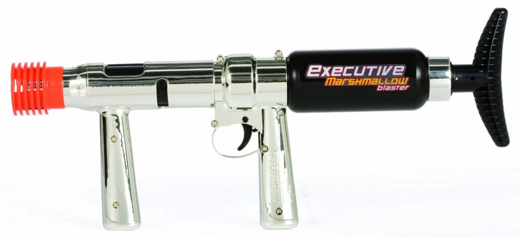 Executive Chrome Marshmallow Blaster | Oh My That's Awesome
