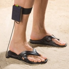 metal detecting sandals