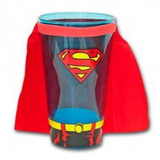 Superman Caped Pint Glass 2
